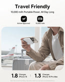 Baseus 10,000mAh Qi2 Magnetic Power Bank with 15W Wireless and 22.5W Wired Fast Charging