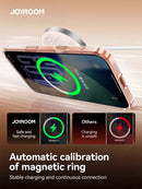 Joyroom Magnetic Wireless charger thin Case For iPhone 17 Case Anti Yellow Transparent Cover - Tech Trove