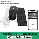 1080P WiFi Camera Solar Outdoor Wireless Battery Powered Camera
