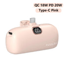 KUULAA 5000mAh Mini Type-C Power Bank