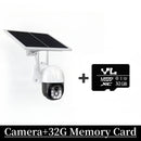 4MP HD Built-in Battery WiFi Outdoor Video Surveillance Wireless Solar IP Camera