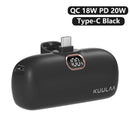 KUULAA 5000mAh Mini Type-C Power Bank