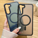 Magsafe Magnetic Charge Matte Case For Samsung Galaxy S Series - Tech Trove