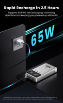 MOVESPEED M25Pro Power Bank, 25,000mAh Capacity with 140W Fast Charging