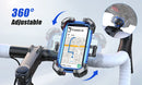 Joyroom 360° Universal Bike Phone Holder for 4.7–7" Phones, Shockproof GPS Mount - Tech Trove