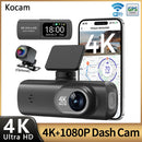 UHD 4K WiFi Dual Dash Cam with GPS & 24H Parking Monitor - Tech Trove