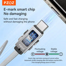 PZOZ 60W Fast charging Cable for Iphone/Type C/USB