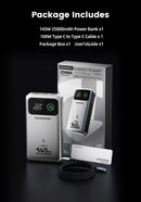 MOVESPEED M25Pro Power Bank, 25,000mAh Capacity with 140W Fast Charging