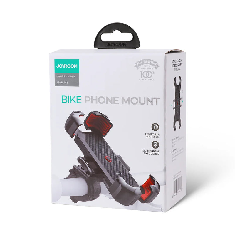 Joyroom 360° Universal Bike Phone Holder for 4.7–7" Phones, Shockproof GPS Mount - Tech Trove