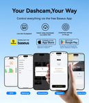 Baseus VD1 3K Dash Cam – Front & Rear, HD, GPS, Galileo, Supercapacitor, 24H Parking Support - Tech Trove