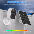 1080P WiFi Camera Solar Outdoor Wireless Battery Powered Camera