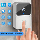 Wireless Smart Video Doorbell – 2.4G WiFi, 2-Way Audio, Night Vision, Battery-Powered Home Security