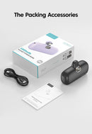 KUULAA 5000mAh Mini Type-C Power Bank