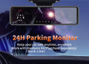 4K 11.26" Car DVR Dash Cam with CarPlay, Android Auto, GPS, WiFi, BT, FM, Rearview Mirror Recorder - Tech Trove