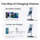 UGREEN Magnetic Wireless Fast Charging Stand 20W Max 2-in-1 For iPhone - Tech Trove