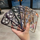 Luxury Magnetic For Magsafe Wireless Charge Plating Clear Case For iPhone - Tech Trove