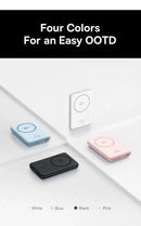 Baseus 10,000mAh Magnetic Power Bank, 27W PD Output, 15W Wireless Charging