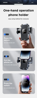 Joyroom JR-ZS259 360° Car Phone Mount – Universal, Hands-Free, Long Arm - Tech Trove