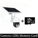 4MP HD Built-in Battery WiFi Outdoor Video Surveillance Wireless Solar IP Camera