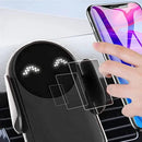 100W Wireless Car Charger and Phone Holder for iPhone with Intelligent Infrared Detection - Tech Trove