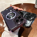 Magnetic Transparent Luxury For Magsafe Wireless Charging Phone Case For iPhone - Tech Trove