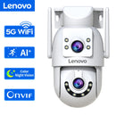 Lenovo 4K Surveillance Camera 5G Wifi Outdoor Dual Lens Cameras
