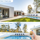 BESDER 9MP Dual Screen Wifi Camera 8X Digital Zoom Color Night Vision Outdoor Security Protection