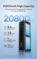 Baseus Power Bank 20800mAh 145W Fast Charging Digital Display