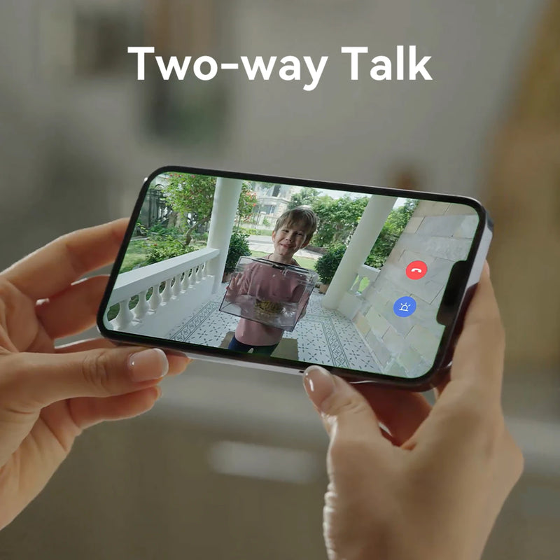 MILAB 2.5K Smart WiFi Video Doorbell with Human Detection