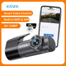 KAWA D5 2K Dash Cam – Car DVR with Night Vision, Voice Control, WiFi, WDR, and App Monitor - Tech Trove