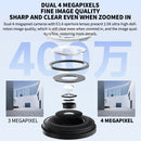 Xiaomi CW500 Dual-Camera Outdoor CCTV — IP66, AI Detection, Full-Color Night Vision, Smart Home