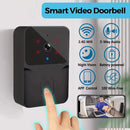 Wireless Smart Video Doorbell – 2.4G WiFi, 2-Way Audio, Night Vision, Battery-Powered Home Security