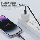 Toocki Fast Charging Charger Aluminum iP Cable For iPhone - Tech Trove