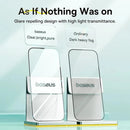 Baseus Tempered Glass for iPhone 16 With Cleaning Kit Anti Peeping Dust-proof Glass - Tech Trove