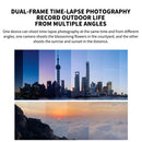 Xiaomi CW500 Dual-Camera Outdoor CCTV — IP66, AI Detection, Full-Color Night Vision, Smart Home