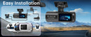 UHD 4K WiFi Dual Dash Cam with GPS & 24H Parking Monitor - Tech Trove
