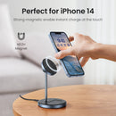 UGREEN Magnetic Wireless Fast Charging Stand 20W Max 2-in-1 For iPhone - Tech Trove