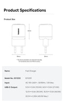 Baseus 45W GaN USB C Fast Charger For iPhone & Android