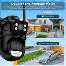 BESDER 9MP Dual Screen Wifi Camera 8X Digital Zoom Color Night Vision Outdoor Security Protection