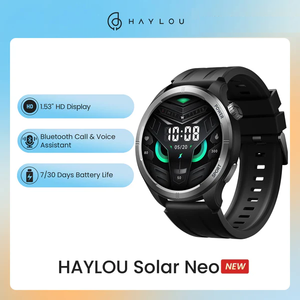 HAYLOU Solar Neo Smart Watch 1.53'' HD Display