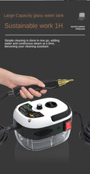 High-Temp Steam Cleaner for Home, Car, AC & Kitchen Hood (110V US / 220V EU Plug) - Tech Trove