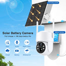 4MP HD Built-in Battery WiFi Outdoor Video Surveillance Wireless Solar IP Camera