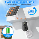 1080P WiFi Camera Solar Outdoor Wireless Battery Powered Camera