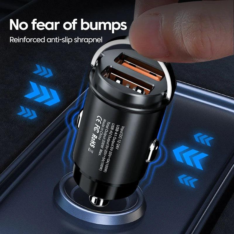 Pull Ring 200W USB C Car Charger - Tech Trove