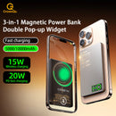 3-in-1 Magnetic 15W Qi Fast Charger Power Bank