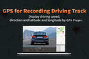 4K 11.26" Car DVR Dash Cam with CarPlay, Android Auto, GPS, WiFi, BT, FM, Rearview Mirror Recorder - Tech Trove
