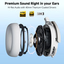 Edifier W830NB Wireless Bluetooth Headphones ANC - Tech Trove