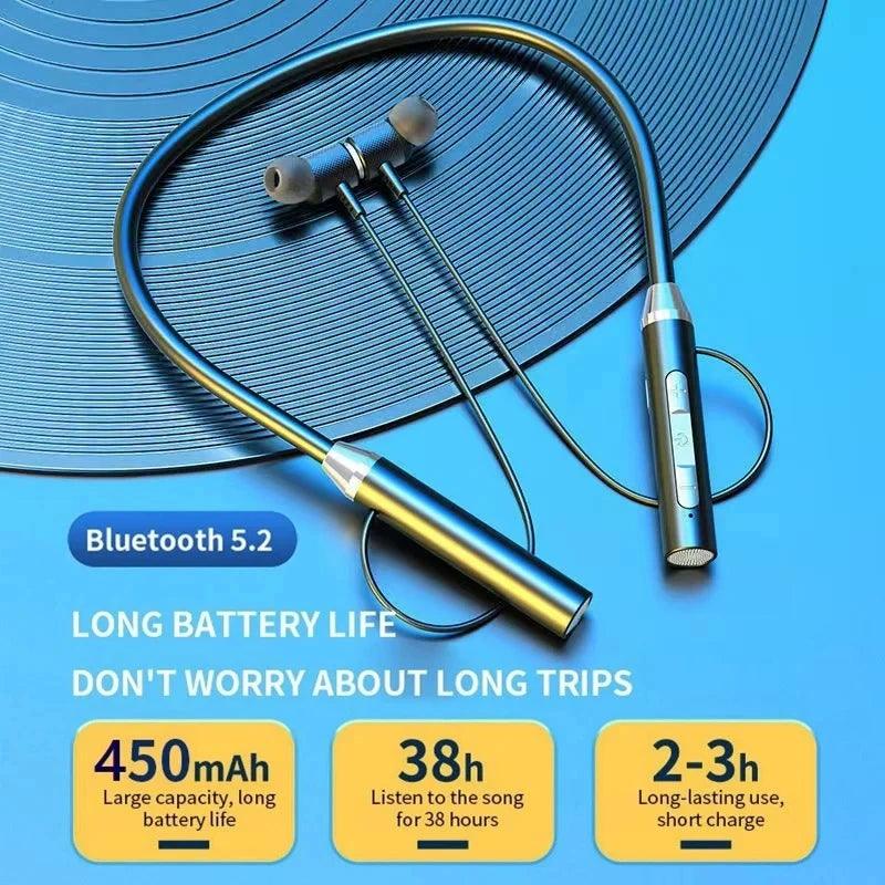 Wireless Headphones Bluetooth Neckband - Tech Trove