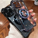Magnetic Transparent Luxury For Magsafe Wireless Charging Phone Case For iPhone - Tech Trove