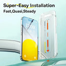 Baseus Tempered Glass for iPhone 16 With Cleaning Kit Anti Peeping Dust-proof Glass - Tech Trove